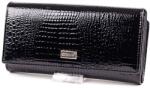 KROKOMANDER fekete bőr pénztárca (J11-021 001 263)