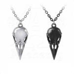 Alchemy Gothic guler (set de 2 buc) ALCHEMY GOTHIC - Coeur Crane - P834