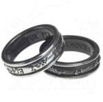 Alchemy Gothic inel ALCHEMY GOTHIC - Demon Black & Angel White - R212
