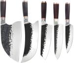 HARAHU Set cuțite de bucătărie NA-26834 - Maro KP26834