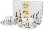 Duo Gift Porcelán kávéscsésze szett - 90ml - Levendulás