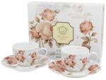 Duo Gift Porcelán eszpresszó kávés csésze aljjal 2 db szett - 90ml - Secesja