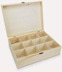 Papelito Natúr osztott 12 rekeszes doboz - festéshez és decoupage-hoz