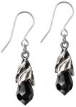 Alchemy Gothic fülbevaló - Empyrean Tear - Black - E437B