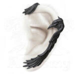 Alchemy Gothic fülbevaló - Raven - E355