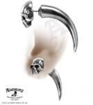 Alchemy Gothic fülbevaló Tomb Skull Horn - ALCHEMY GOTHIC - E320