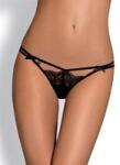 Obsessive Tanga Obsessive Intensa dupla tanga - černá - L/XL