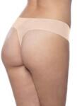 BYE BRA Láthatatlan Tanga (Natúr és Fekete 2-Pack) - S