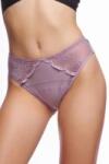 MYFEMINI Menstruációs bugyi csipkével, lila - S