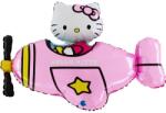  Hello Kitty Airplane Pink fólia lufi 76 cm (GBBL150PK) - sandori