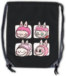  Labubu - Rózsaszín pizsiparti tornazsák (labtorn18)