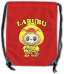  Labubu - Sárga esőkabátos tornazsák (104990)