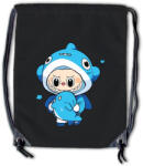  Labubu - Kék cápa jelmezes tornazsák (labtorn13)