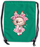  Labubu - Pöttyös ruhás nyuszilány tornazsák (630617)