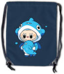  Labubu - Kék cápa jelmezes tornazsák (179130)