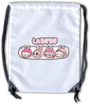  Labubu - Cuki nagy mosolyok tornazsák (441656)