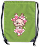  Labubu - Pöttyös ruhás nyuszilány tornazsák (709225)