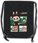  Labubu - Erdei túra képregény tornazsák (labtorn15)