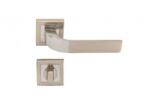 Sn Deco Group Maner Premium SN MERCUR cu incuietoare de baie E8-T3, culoare nichel satinat/crom