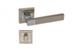 Sn Deco Group Maner Premium SN APOLLO cu incuietoare de baie E8-T3, culoare nichel satinat/crom
