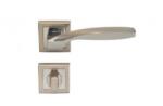 Sn Deco Group Maner Premium SN LUNA cu cu incuietoare de baie E8-T3, culoare nichel satinat/crom