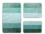 Sn Deco Group Set baie 3 Piese Silver Turcoaz 60x100+50x60+40x60 Covor baie