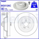 DELPHI Disc frana DELPHI BG5126C (BG5126C)