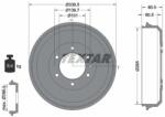 TEXTAR Tambur frana TEXTAR 94043300 (94043300)