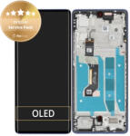 Motorola Moto G85 5G - Ecran LCD + Sticlă Tactilă + Ramă (Cobalt Blue) - 5D68C24856 Genuine Service Pack, Cobalt Blue