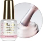 Molly Lac Bază Rubber S. O. S. Antidotum Pro Salon Powder Pink - Molly Nails 15g