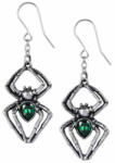 Alchemy gothic Обеци ALCHEMY GOTHIC - Emerald Venom - E428
