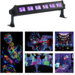 Ibiza Light Led bar uv 6 x 3w , iluminare profesionala uv pentru evenimente, teatru E i cluburi - Ibiza Light proiector (LED-UVBAR6)