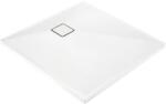 Deante Cadita dus patrata compozit Deante Correo 90x90 cm, alb (KQR_A41B)