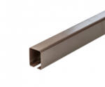 Covernit Traverse de oțel pentru șipci de gard WPC RAL 8017 maro 40 x 30 x 1200 mm (828121212)
