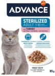 Affinity Set 12 buc x 85 gr Hrana umeda pentru pisici Advance Sterilised cu curcan