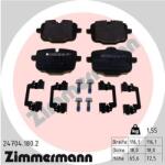 ZIMMERMANN set placute frana, frana disc ZIMMERMANN 24704.180. 2 (24704.180.2)