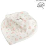 Kenguru Gold nyálkendő ekrü virágmintás / 1830