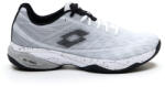 Lotto Mirage 300 Clay All White/All Black/Vapor Gray Férfiteniszcipő EUR 45