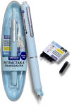 Writech Stilou reatractabil Writech + 5 patroane cerneala albastra, Albastru (STI510)
