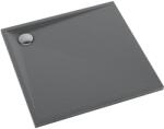 Schedline Libra Anthracite Stone cădiță de duș pătrată 80x80 cm antracit 3SP. L1K-8080/A/ST (3SPL1K8080AST)