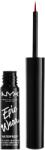 NYX Professional Makeup Epic Wear Semi-Permanent Liquid Liner szemkihúzó, folyékony, 3, 5 ml - 07 Red