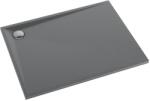 Schedline Libra Anthracite Stone cădiță de duș dreptunghiulară 100x80 cm antracit 3SP. L1P-80100/A/ST (3SPL1P80100AST)