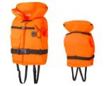 Aquarius Sea Baby Gyermek Mentőmellény - Narancssárga, Fejtámasszal