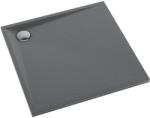 Schedline Libra Anthracite Stone cădiță de duș pătrată 90x90 cm antracit 3SP. L1K-9090/A/ST (3SPL1K9090AST)