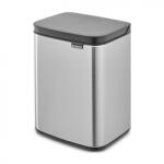 Brabantia Cos de gunoi Brabantia Bo Small 1006625, 4 L, Deschidere lina si silentioasa, Baza antiderapanta, Rezistent la amprente, Inox/Mat (1006625) Cos de gunoi