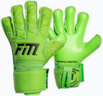Football Masters Детски вратарски ръкавици Football Masters Invictus X Jr lime