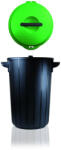  Eco Solution Hulladékgyűjtő - 35L, Sötétszürke/Zöld