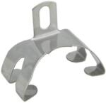 SKS Bluemels/Chromoplastic sárvédő szerelék, sárvédő rögzítő alkatrész támvilla-összekötőre, 45 mm, acél, ezüst színű