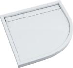 Schedline Estra félkör alakú zuhanytálca 90x90 cm fehér 3SP. E3O-9090 (3SPE3O9090)