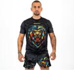 KNOCKOUT oroszlán t -piró 2XL fekete